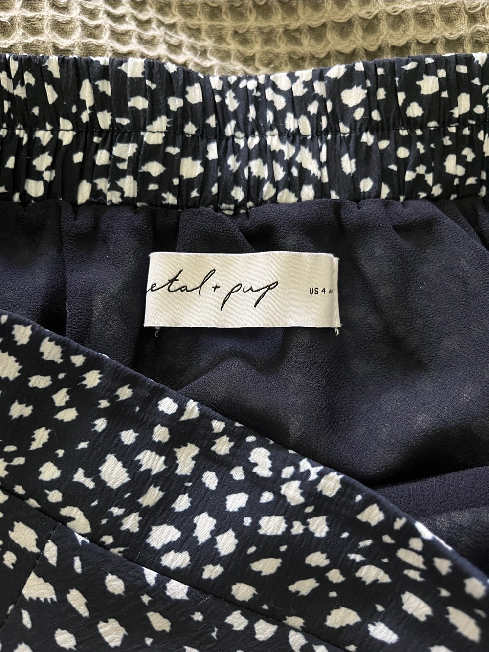 Petal & Pup Falco Midi Skirt - Navy - Picture 2 of 6